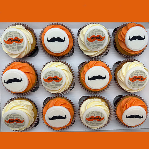 Movember Cupcakes