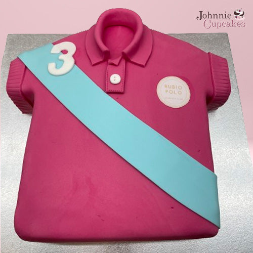 Polo T-Shirt Birthday Cake