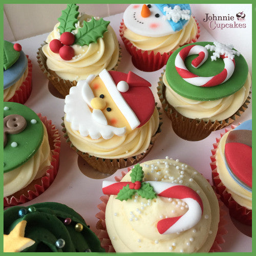Christmas Cupcakes - Johnnie Cupcakes
