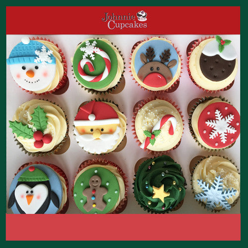 Christmas Cupcakes - Johnnie Cupcakes