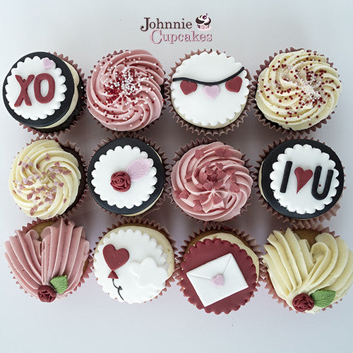 Valentines Day Cupcakes - Johnnie Cupcakes