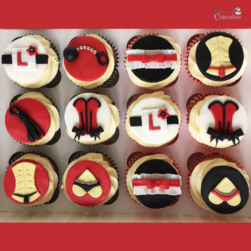 Hen Party cupcakes. - Johnnie Cupcakes