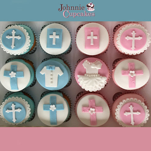Christening Cupcakes. - Johnnie Cupcakes