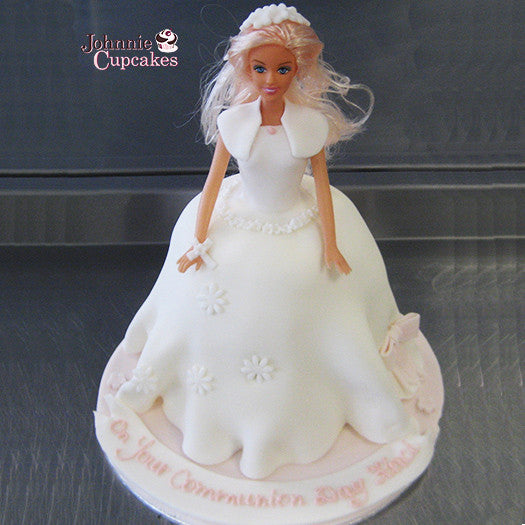 Communion doll cake - Johnnie Cupcakes