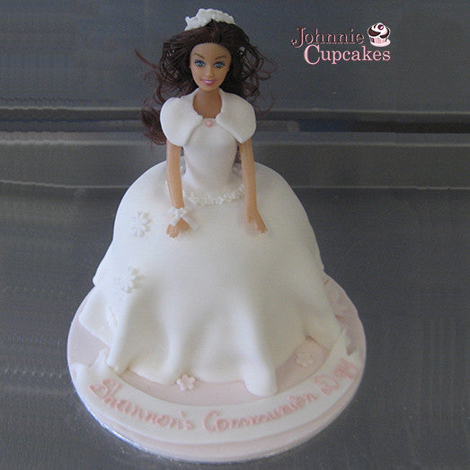 Communion doll cake - Johnnie Cupcakes