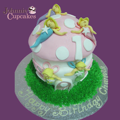 Giant Cupcake Fairy - Johnnie Cupcakes
