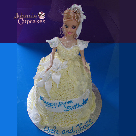 Communion doll cake - Johnnie Cupcakes