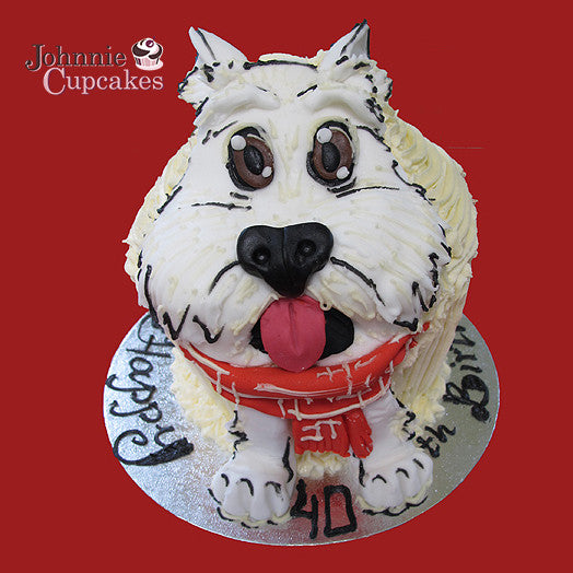 Giant Cupcake Dog - Johnnie Cupcakes