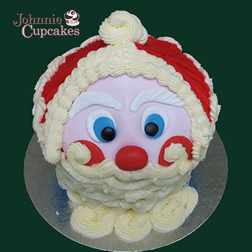 Giant Cupcake Santa - Johnnie Cupcakes