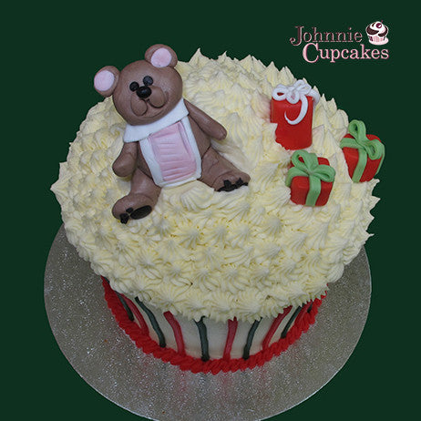 Giant Cupcake Christmas - Johnnie Cupcakes