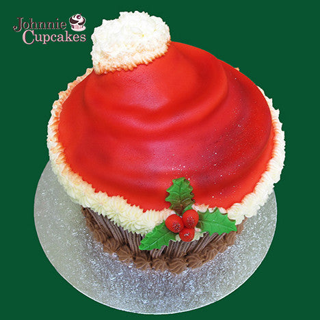 Giant Cupcake Christmas - Johnnie Cupcakes