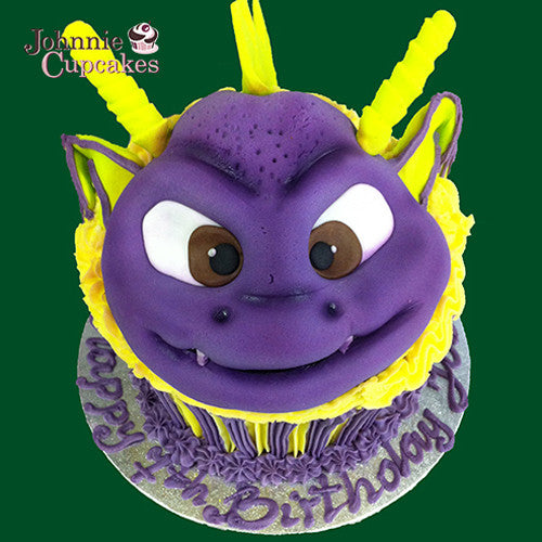 Giant Cupcake Dragon spyro - Johnnie Cupcakes