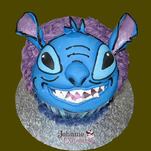 Giant Cupcake Lilo and Stitch - Johnnie Cupcakes