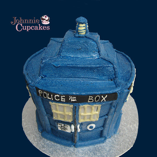 Giant Cupcake Dr Who - Johnnie Cupcakes