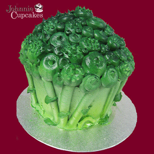 Giant Cupcake Broccoli - Johnnie Cupcakes