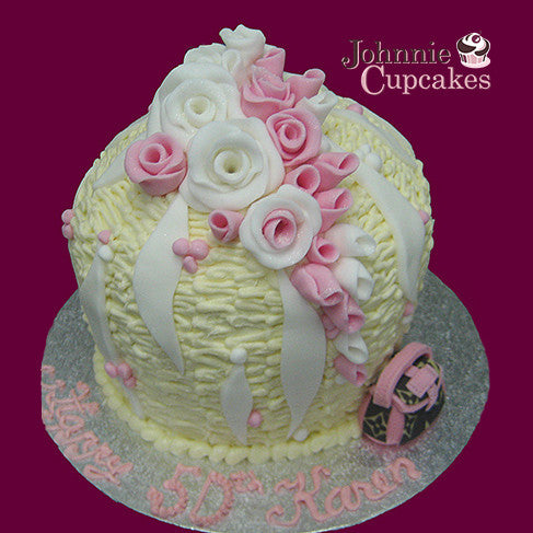 Giant Cupcake Flowers - Johnnie Cupcakes