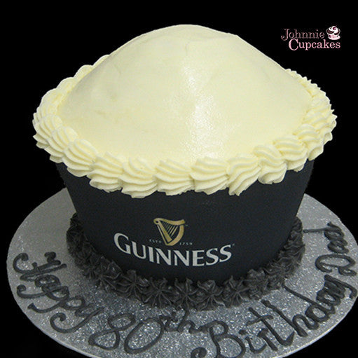 Giant Cupcake Guinness - Johnnie Cupcakes