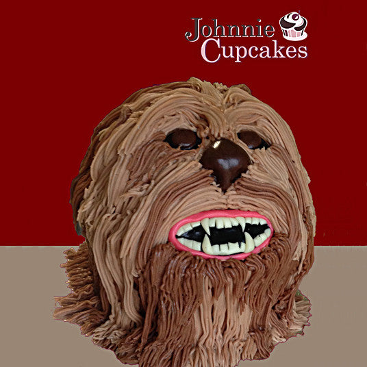 Giant Cupcake Star Wars Chewbacca - Johnnie Cupcakes