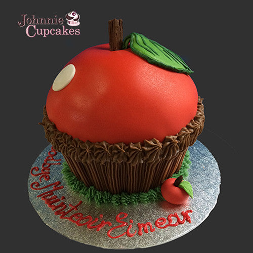 Giant Cupcake Apple - Johnnie Cupcakes