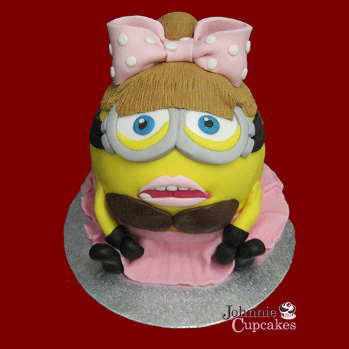 Giant Cupcake Minion - Johnnie Cupcakes