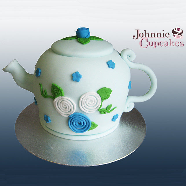 Tea Pot Cake - Johnnie Cupcakes
