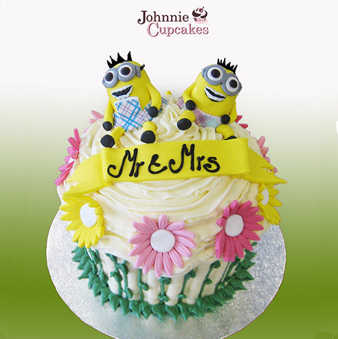 Giant Cupcake Minion - Johnnie Cupcakes