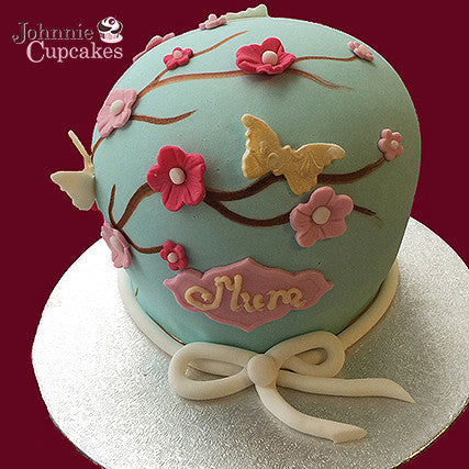 Flowers Butterfly Cake - Johnnie Cupcakes