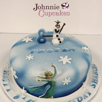 Frozen Cake - Johnnie Cupcakes
