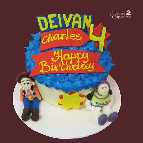 Giant Cupcake Toy Story - Johnnie Cupcakes