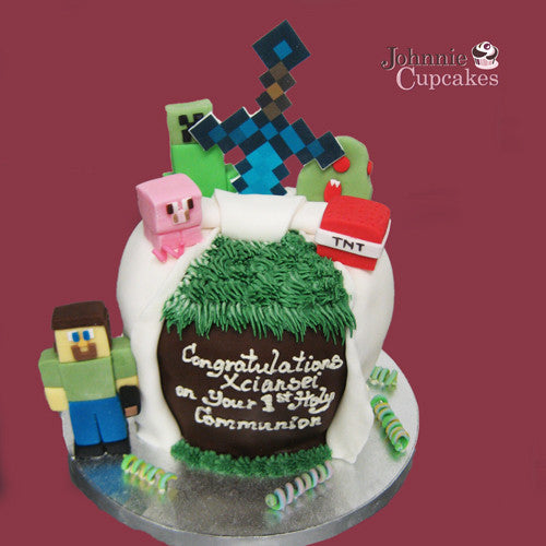 Giant Cupcake Minecraft - Johnnie Cupcakes