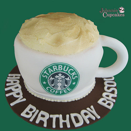 Starbucks Cake - Johnnie Cupcakes