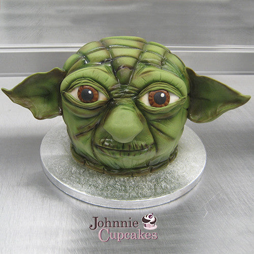 Giant Cupcake Yoda - Johnnie Cupcakes