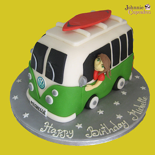 Camper Van Cake - Johnnie Cupcakes