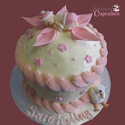 Giant Cupcake Baby Pink - Johnnie Cupcakes
