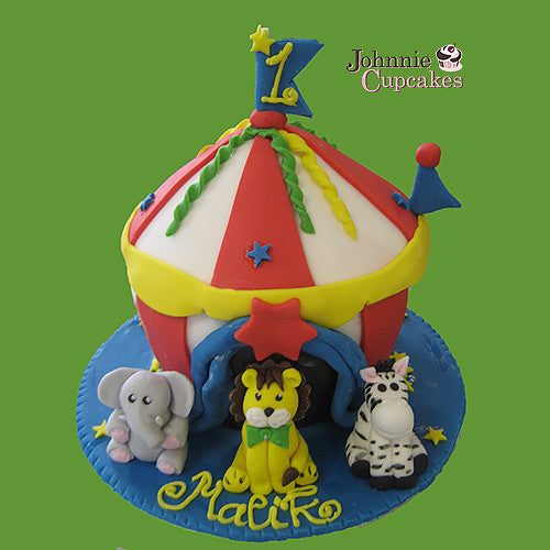 Giant Cupcake Circus Tent - Johnnie Cupcakes