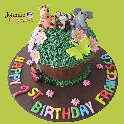 Giant Cupcake Zoo - Johnnie Cupcakes