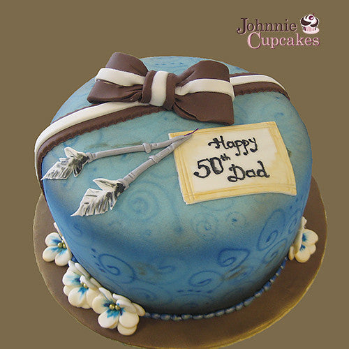 Darts Birthday Cake - Johnnie Cupcakes