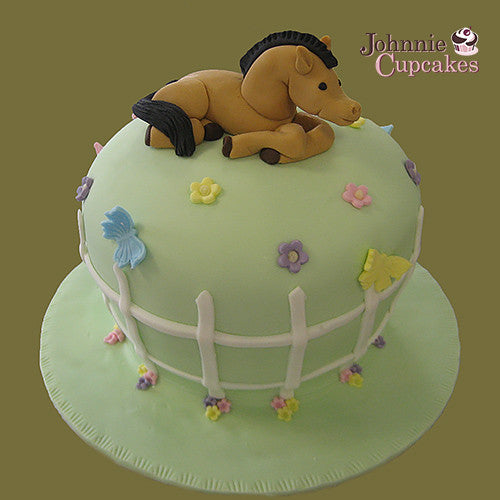 Pony Cake - Johnnie Cupcakes