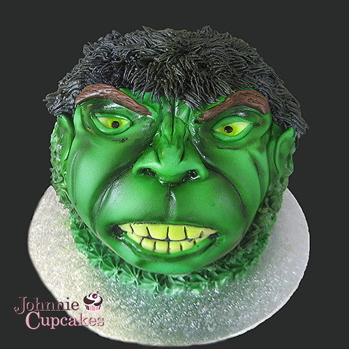 The Hulk Cake - Johnnie Cupcakes