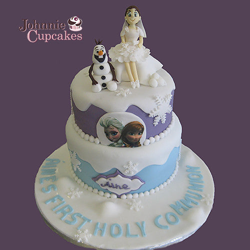 Communion and Confirmation Cake - Johnnie Cupcakes