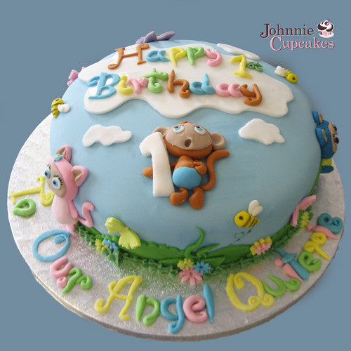 Baby Birthday Cake - Johnnie Cupcakes