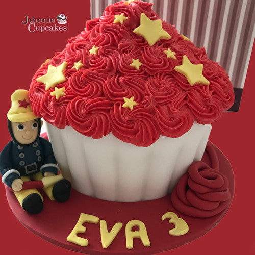 Fireman Cake - Johnnie Cupcakes