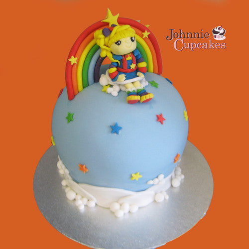 Baby Rainbow Cake - Johnnie Cupcakes