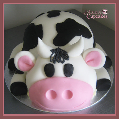 Cow Theme Cake - Johnnie Cupcakes