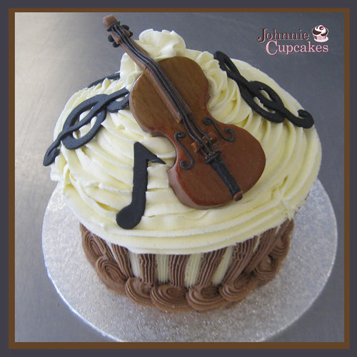Cello Music Cake - Johnnie Cupcakes
