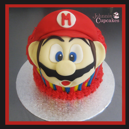 Handmade Fondant Mario Cake Topper With Text | Etsy UK | Cake toppers, Mario  cake, Cocoa cake