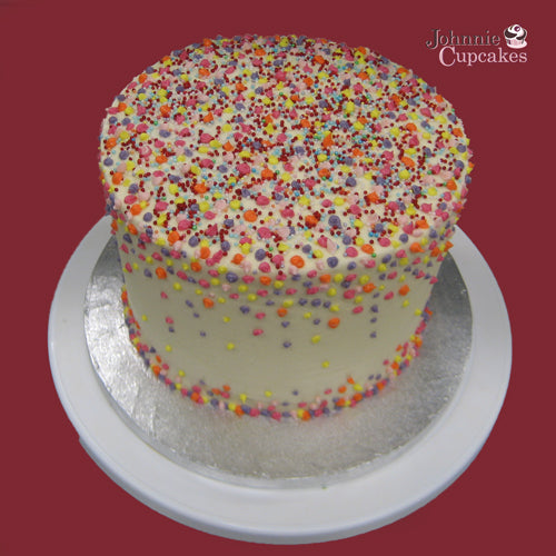 Sprinkles Cake - Johnnie Cupcakes