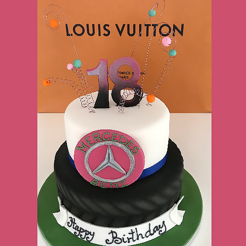 Mercedes Cake - Johnnie Cupcakes