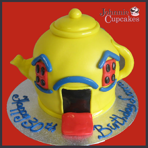 Tea Pot Cake - Johnnie Cupcakes