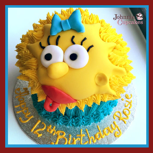 Maggie Simpson Cake - Johnnie Cupcakes